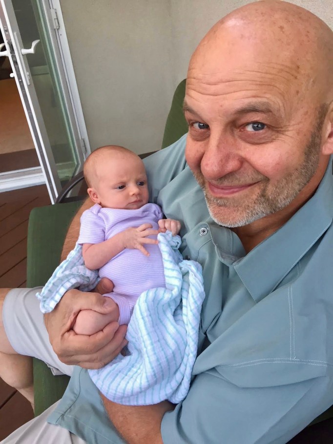 Reg with baby Charlotte*